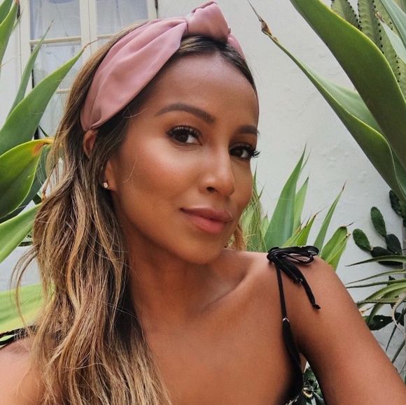 Accessories - Pink Leather Headband